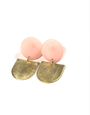 STUDIO CANTY Bruge Dangle Earrings - Rose & Brass