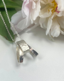 LYNSEY DE BURCA Talun Triple Necklace - Silver