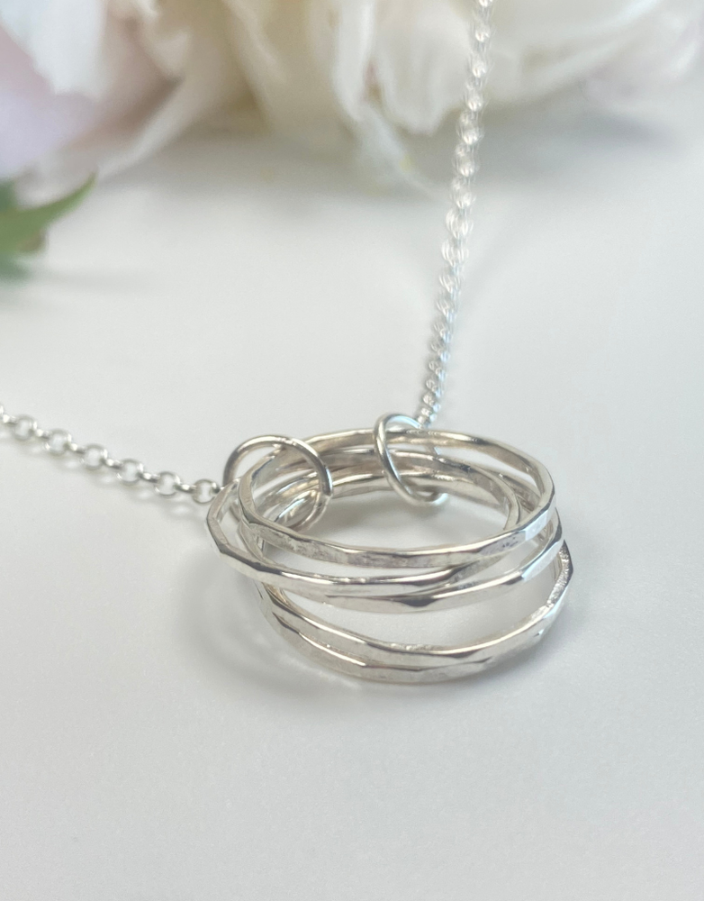 LYNSEY DE BURCA Doorus Necklace - Silver