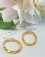 LYNSEY DE BURCA Tarrea Earrings - Gold