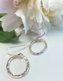 LYNSEY DE BURCA Tarrea Earrings - Silver