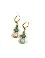 K KAJOUX Amazon Spirit Abacus Short Earrings