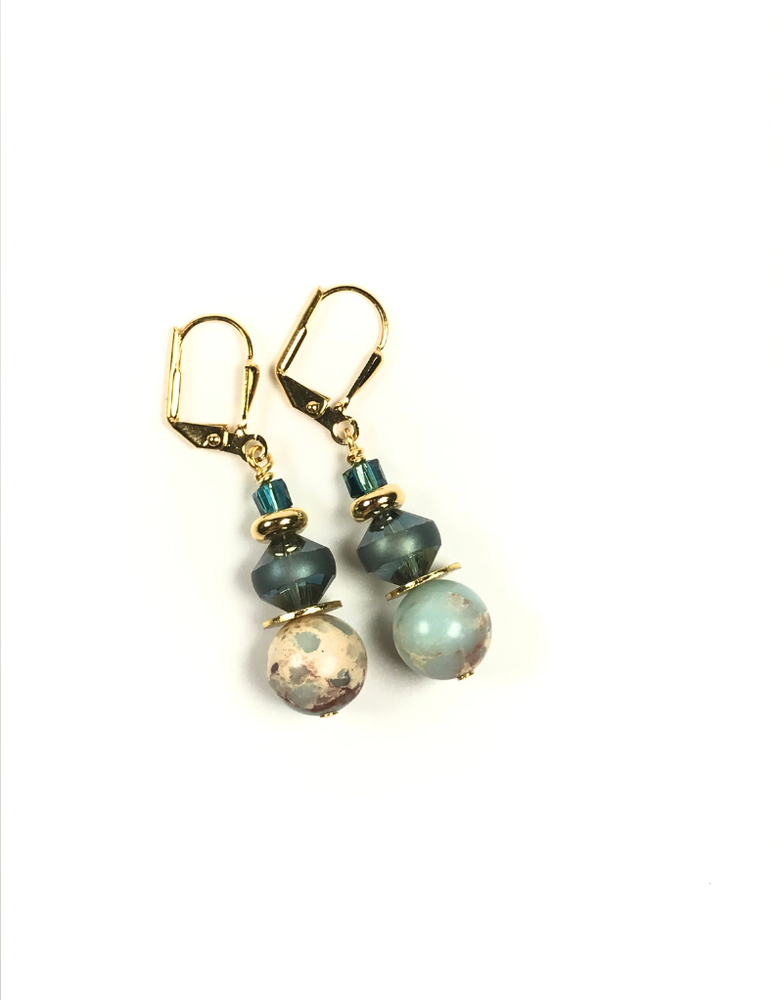 K KAJOUX Amazon Spirit Abacus Short Earrings