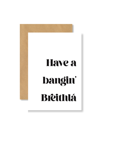 MY SHOP COLLECTION Card -Bangin Breithlá