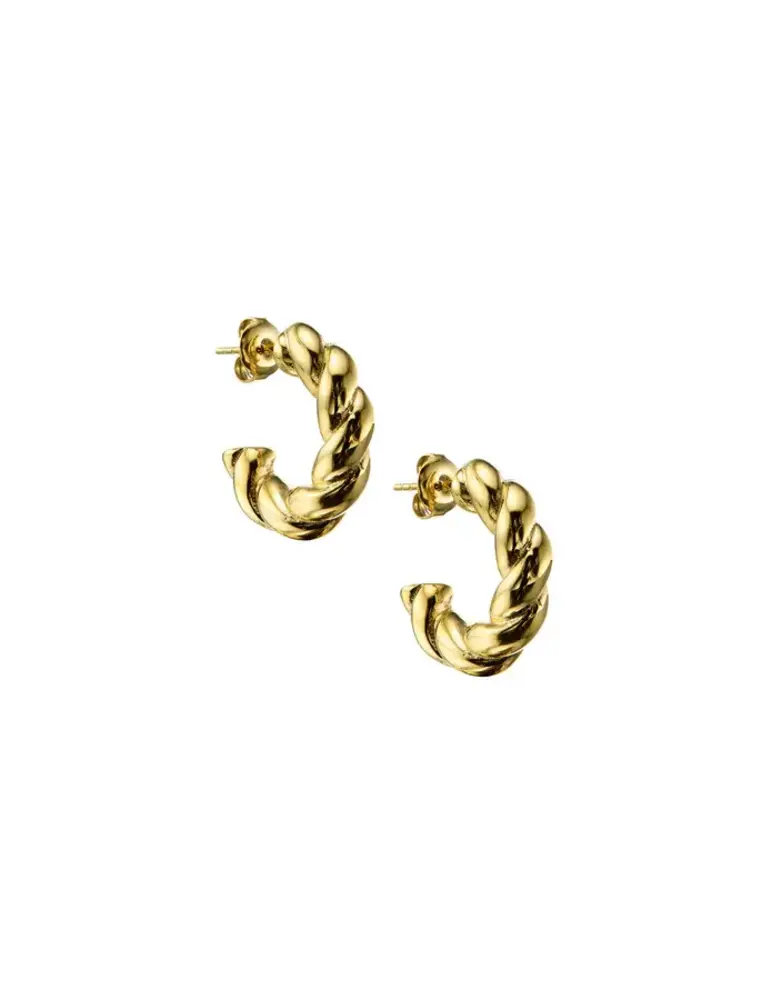 MARY K Gold Solma Hoop Earrings