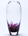 JERPOINT GLASS Large Tulip Vase - Heather