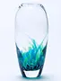 JERPOINT GLASS Large Tulip Vase - Seascape