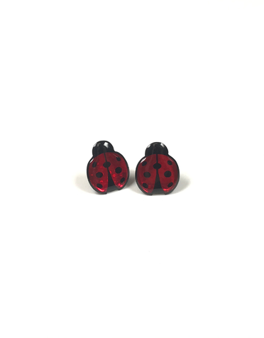 NAOI Earrings  -  Studs Ladybird