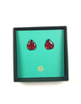 NAOI Earrings  -  Studs Ladybird
