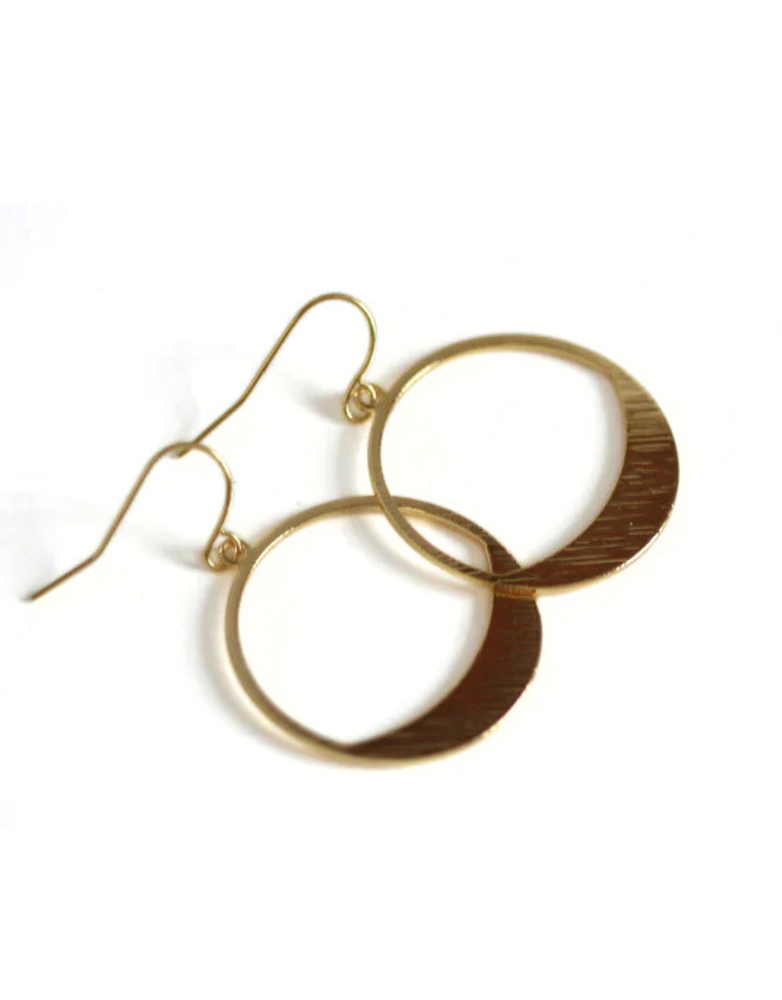 KAIKO STUDIO Minimal Gold Hoop Earrings