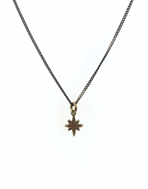 KAIKO STUDIO Delicate Spiritual Star Brass Necklace