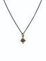 KAIKO STUDIO Delicate Spiritual Star Brass Necklace