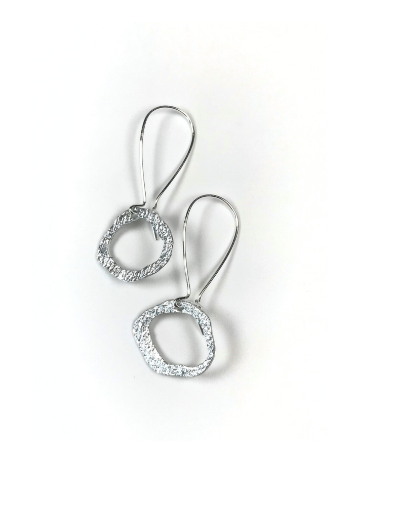 DAKIDAKI DESIGN Hagi Small Cutout Aluminium Earrings