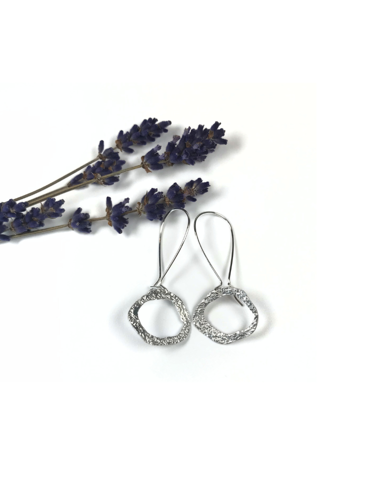 DAKIDAKI DESIGN Hagi Small Cutout Aluminium Earrings