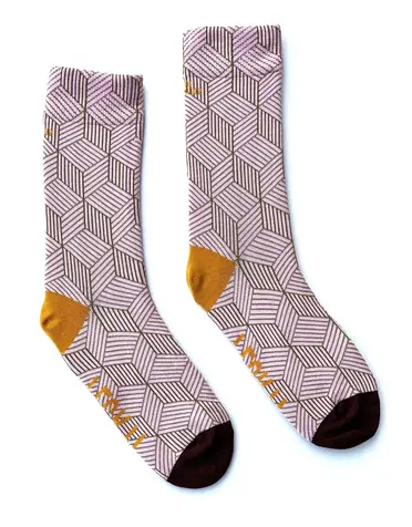 IRISH SOCKSCIETY Feck It Socks Pink - Size 3-7