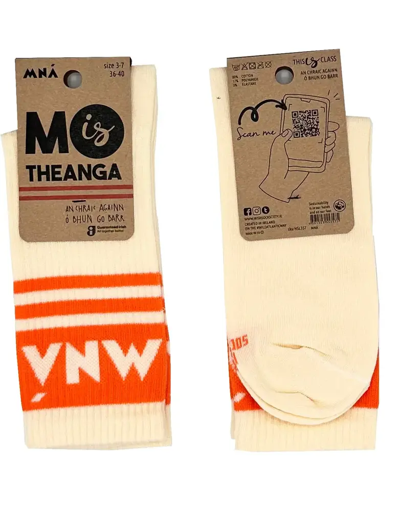 IRISH SOCKSCIETY Mna  - Mo Theanga Socks - Size 3-7