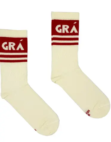 IRISH SOCKSCIETY Grá - Mo Theanga Socks - Size 3-7