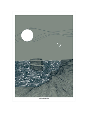 EMILY MC KEAGNEY Print A3 - Downpatrick Head