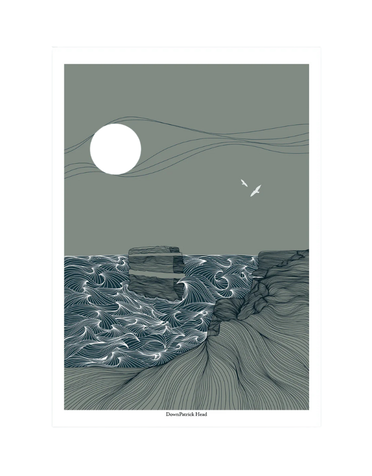 EMILY MC KEAGNEY Print A3 - Downpatrick Head