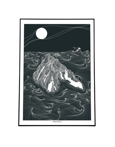 EMILY MC KEAGNEY Print A3 - Skellig Michael