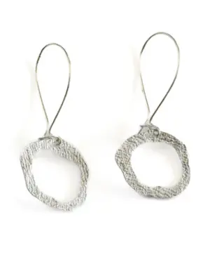 DAKIDAKI DESIGN Hagi Small Cutout Aluminium Earrings