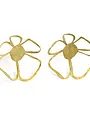 DAKIDAKI DESIGN Kenzo Brass Flower Earrings