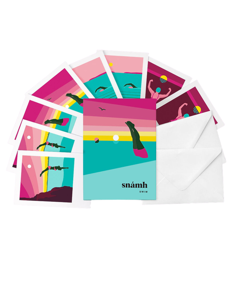 PAWPEAR Greeting Card Box-Snámh/ Swim