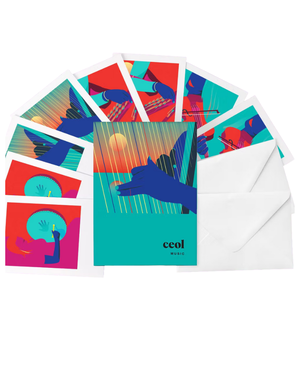 PAWPEAR Greeting Card Box - Ceol/ Music