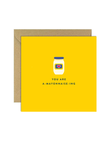 BOLD BUNNY Card - You are A-mayonnaise-ing