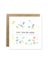 BOLD BUNNY Card - Yay, you're here