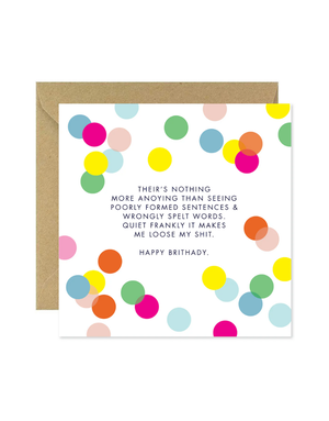 BOLD BUNNY Card - Birthday Syntax