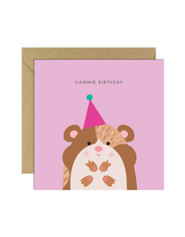 BOLD BUNNY Card - Hammie Birthday