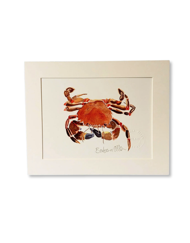 BARBARA ALLEN Crab Print - A5
