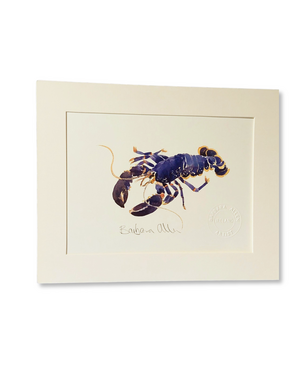 BARBARA ALLEN Lobster Print- A5