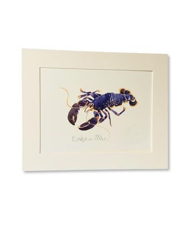 BARBARA ALLEN Lobster Print- A5
