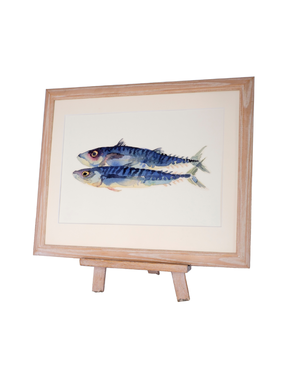 BARBARA ALLEN Mackerel Twins Print- A3