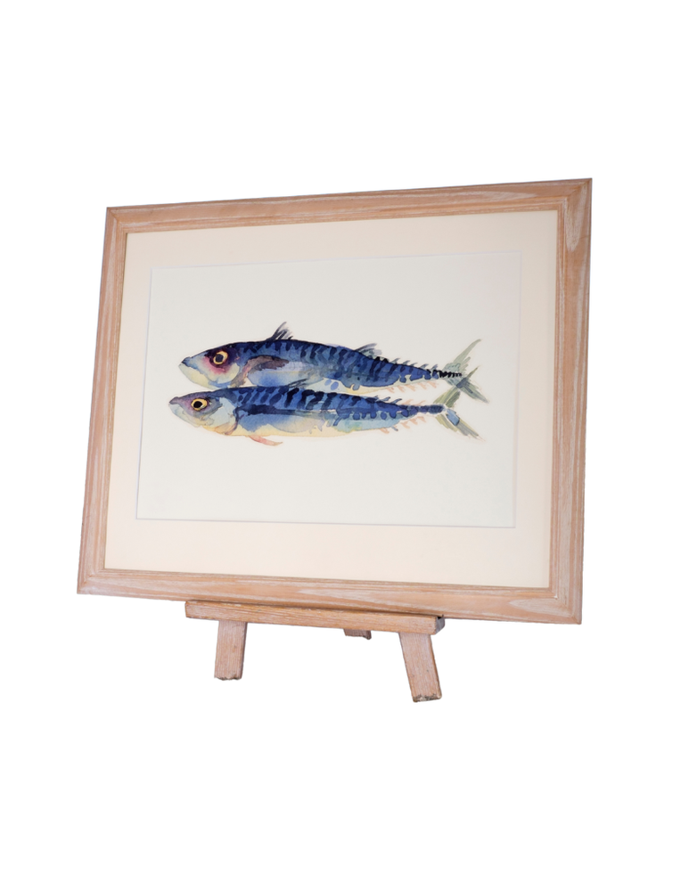 BARBARA ALLEN Mackerel Twins Print- A3