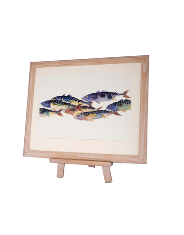 BARBARA ALLEN Mackerel Sky Print-A3