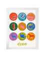 MAUDS STUDIO Print A3- Coins Colour