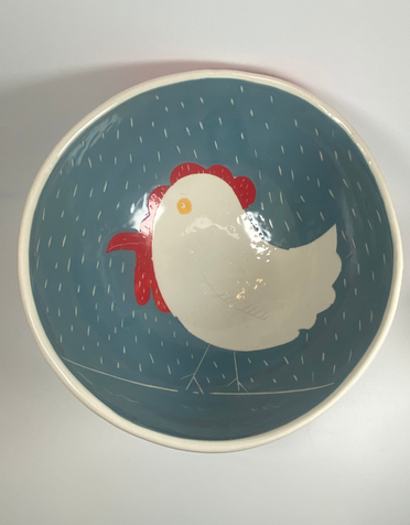 KARO ART Salad Bowl Large- Chicken