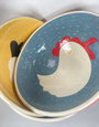 KARO ART Salad Bowl Large- Chicken