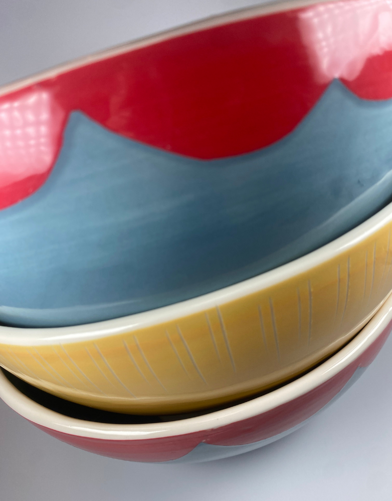 KARO ART Salad Bowl Large- Chicken