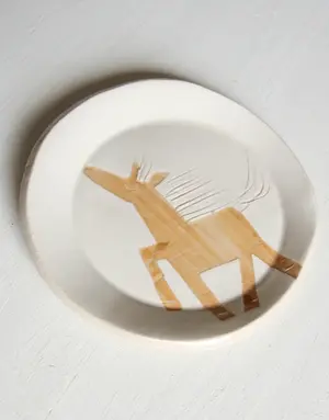 KARO ART Plate Tiny - Horse