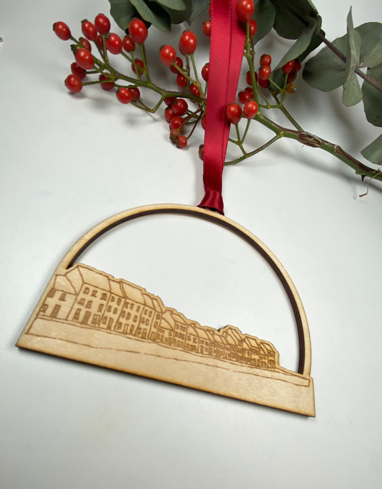 MY SHOP COLLECTION Wooden Decoration - The Long Walk