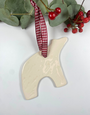 MAPLE TREE POTTERY Ceramic Christmas Decoration - Polar Bear