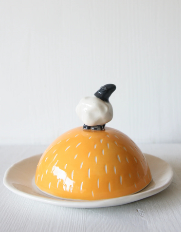 KARO ART Butter Dish - Sheep