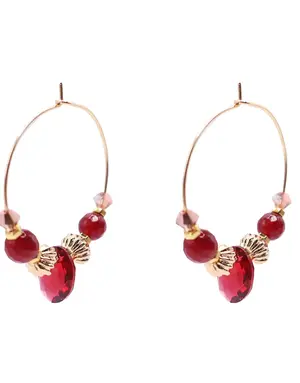 K KAJOUX Fiora Drop Hoops