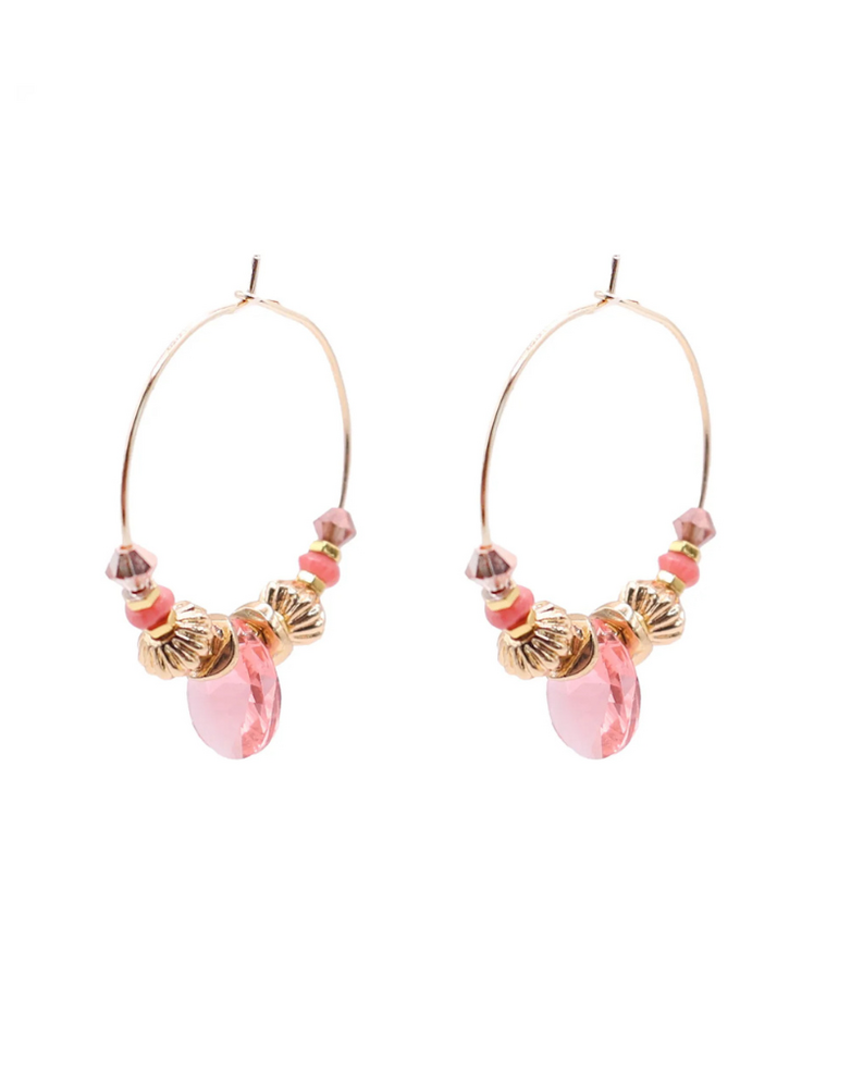 K KAJOUX Fiora Luxe Hoops