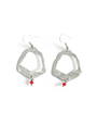 DAKIDAKI DESIGN Koda Small Cutout And Bead Aluminium Earrings