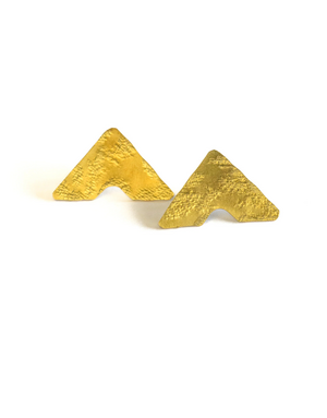 DAKIDAKI DESIGN Fumi Small Brass Earrings